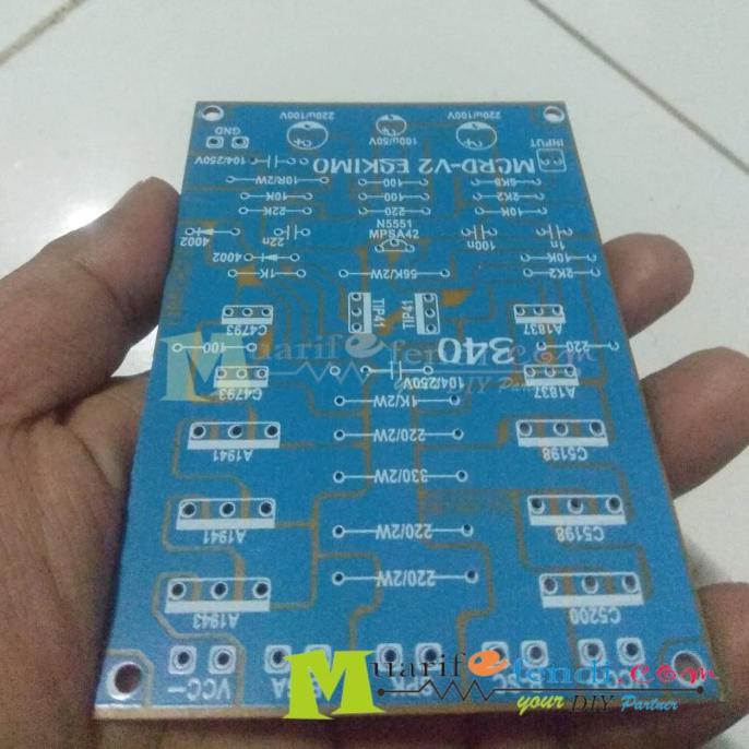 PCB POWER AMPLIFIER MCRD V2 ESKIMO 340M TOP
