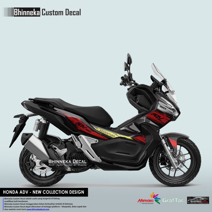DECAL STICKER HONDA ADV DESAIN ADVENTURE-00