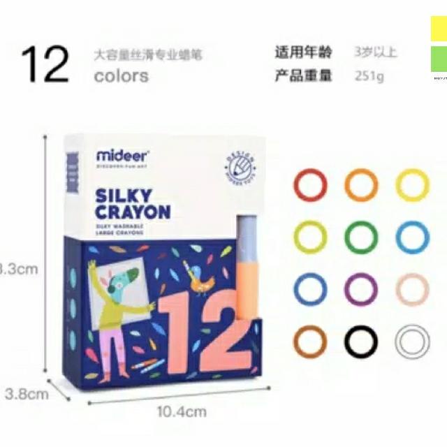 

Mideer Silky Crayon 12 Best Seller