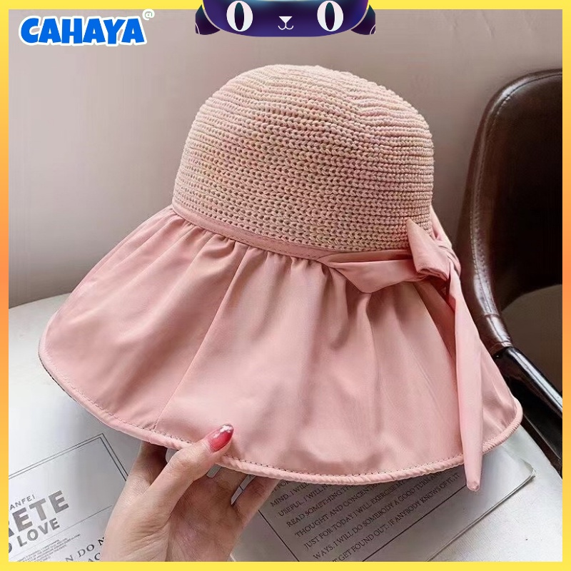 CAHAYA Topi Wanita Topi Fashion Gaya Jepang dan Korea Baru Topi Import S80