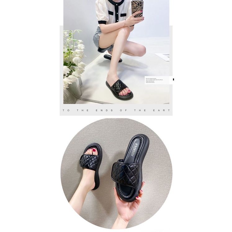 SANDAL SLIP FASHION WANITA DULCE A53