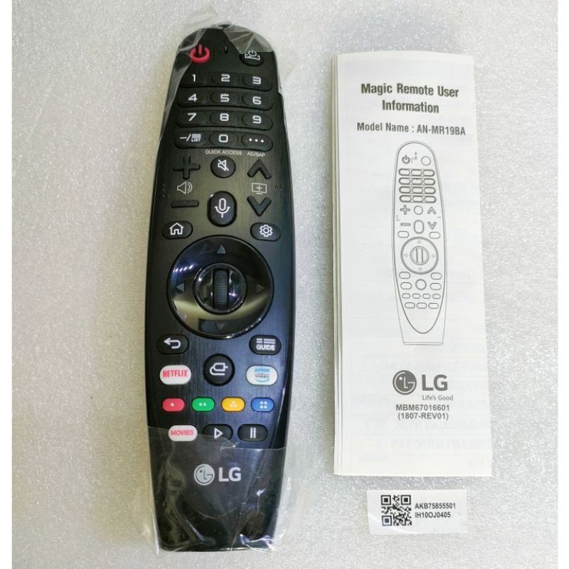 REMOTE REMOT TV LG MAGIC SMART TV LED MR19BA MR 19 BA ORIGINAL ASLI