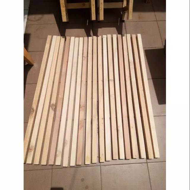 kayu kaso jati belanda 50x3x3