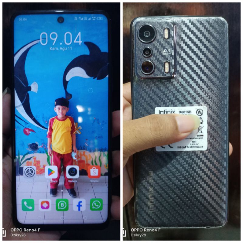 INFINIX ZERO 5G RAM 8/128 SECOND