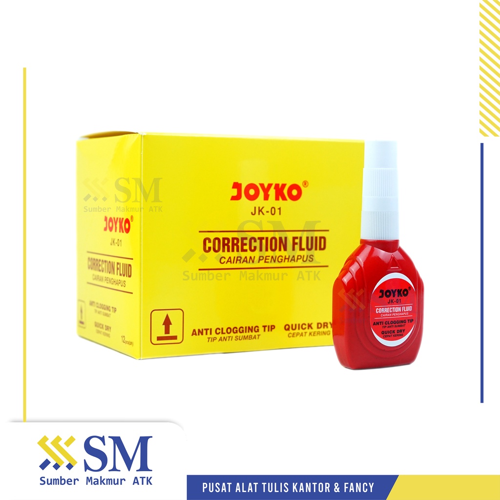 

(PCS) CORRECTION PEN / TIPE X / TIP EX CAIR JOYKO JK-01