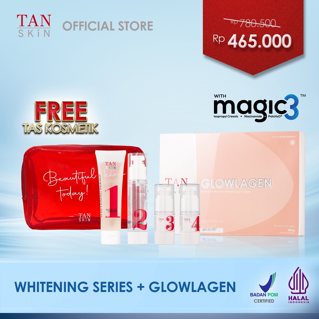 Paket TAN SKIN Whitening Series (Free Tas Kosmetik)-2