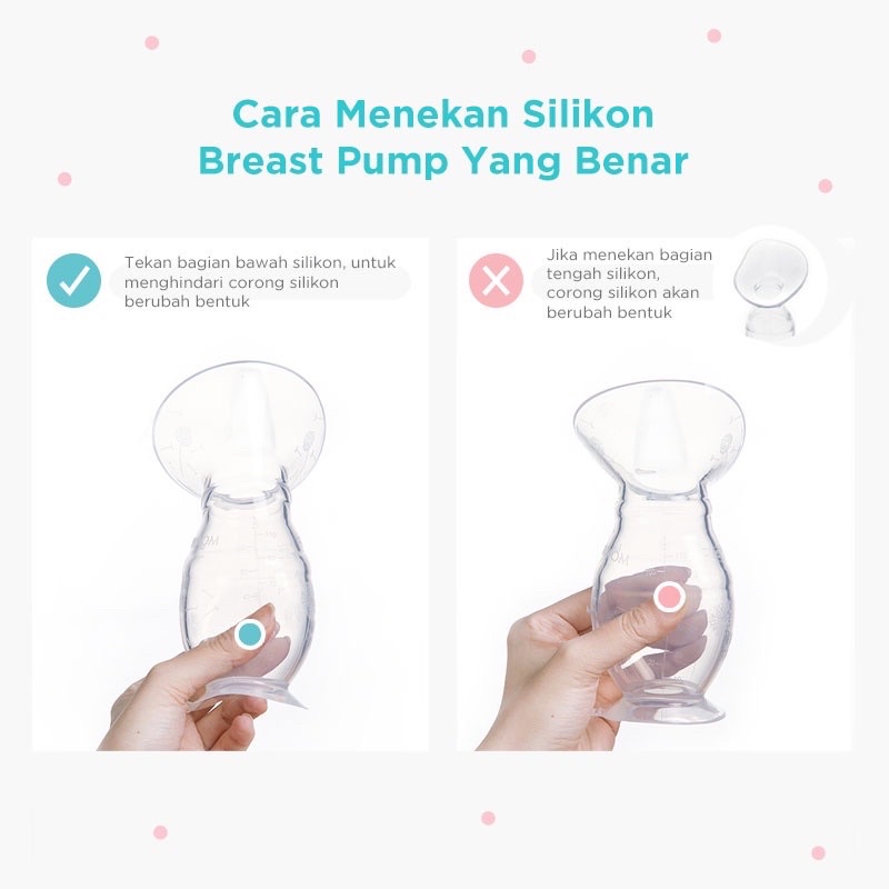 MOOIMOM New Silicone Breast Pump