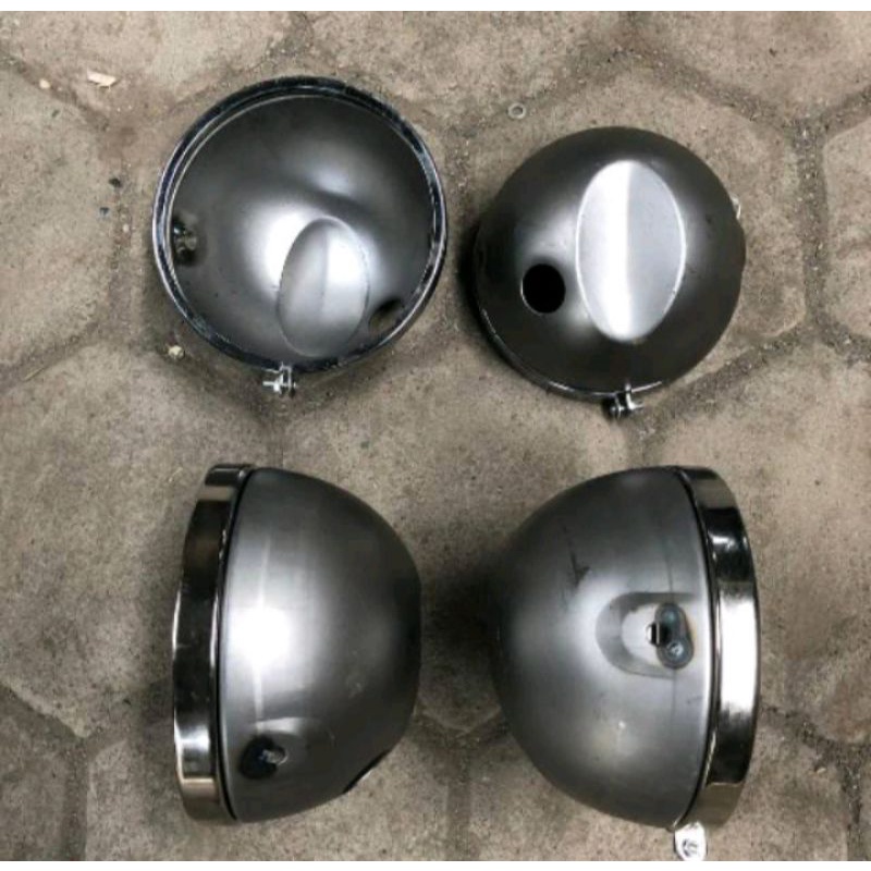 Batok l2g press tebal list crom