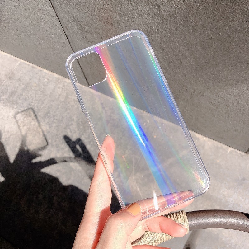 Hard Case Aurora Rainbow Iphone 12 11 XR X XS 8 7 6 6S Plus Mini Pro Max SE 2 2020 OPPO A3S A5S A11K