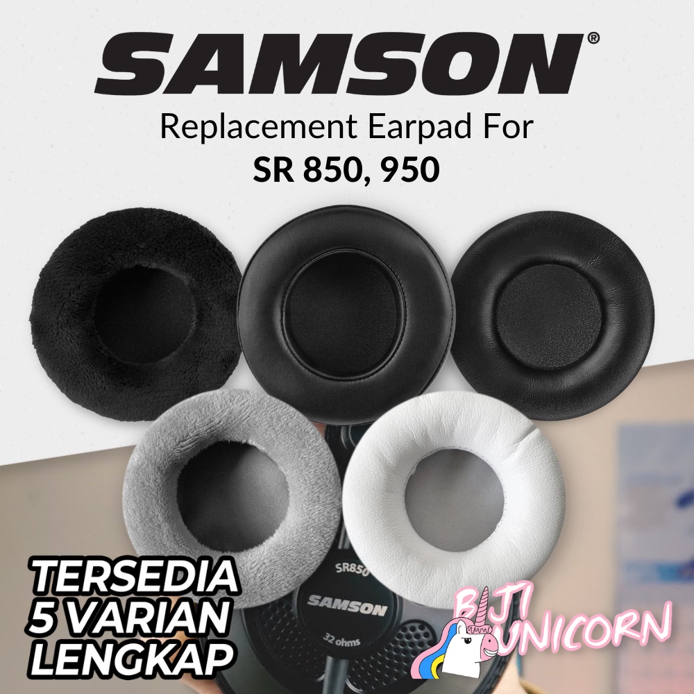 Earcup Earpad Ear Cushion Samson SR850 SR950 Busa Bantalan Foam