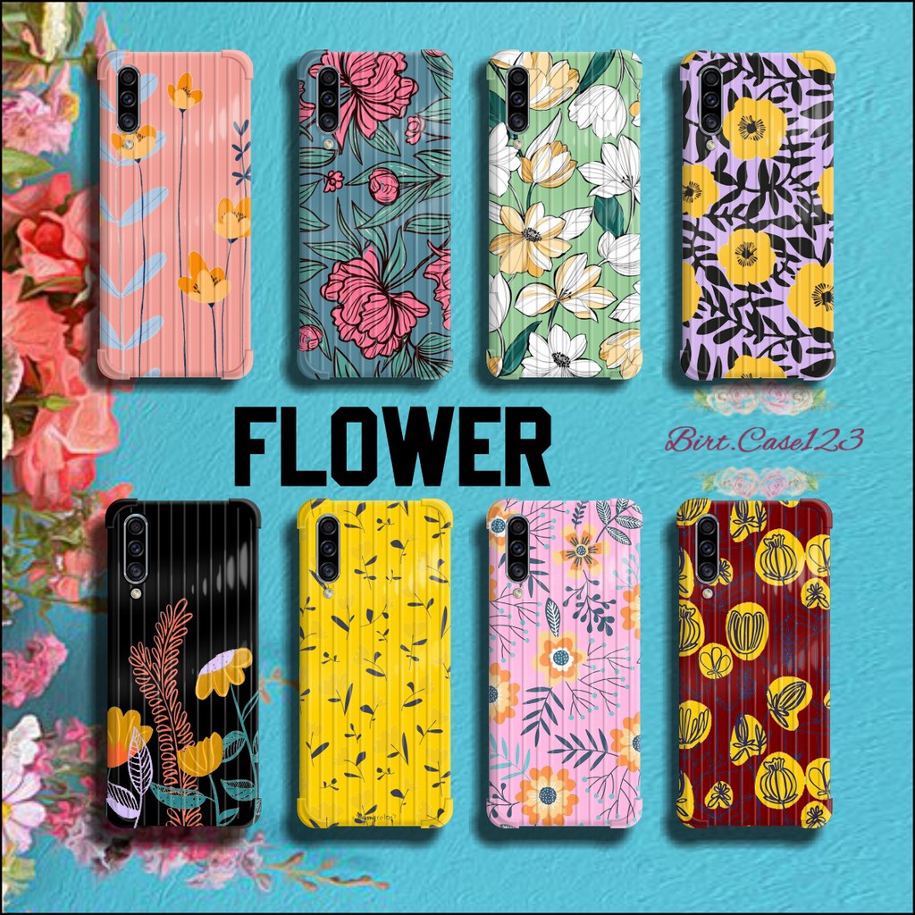 softcase FLOWER Oppo A3s A1k A5 A9 2020 A7 F9 A5s A31 A52 A92 A37 A53 A83 F1s F11 Pro Reno 2 2z BC86