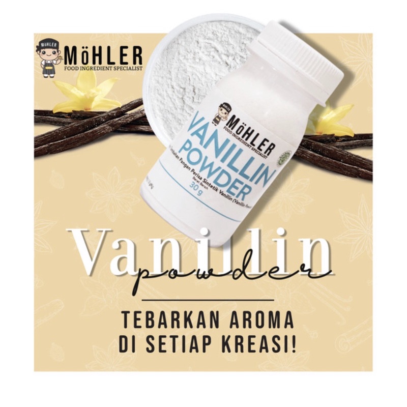 Vanilli bubuk MOHLER 30gr