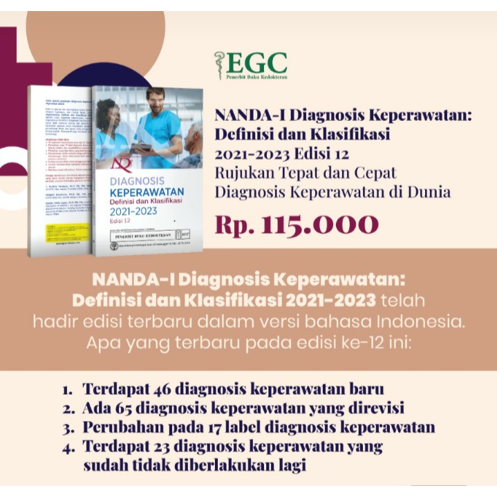 Ori Buku Diagnosis Keperawatan Nanda 2021-2023 Ed.12