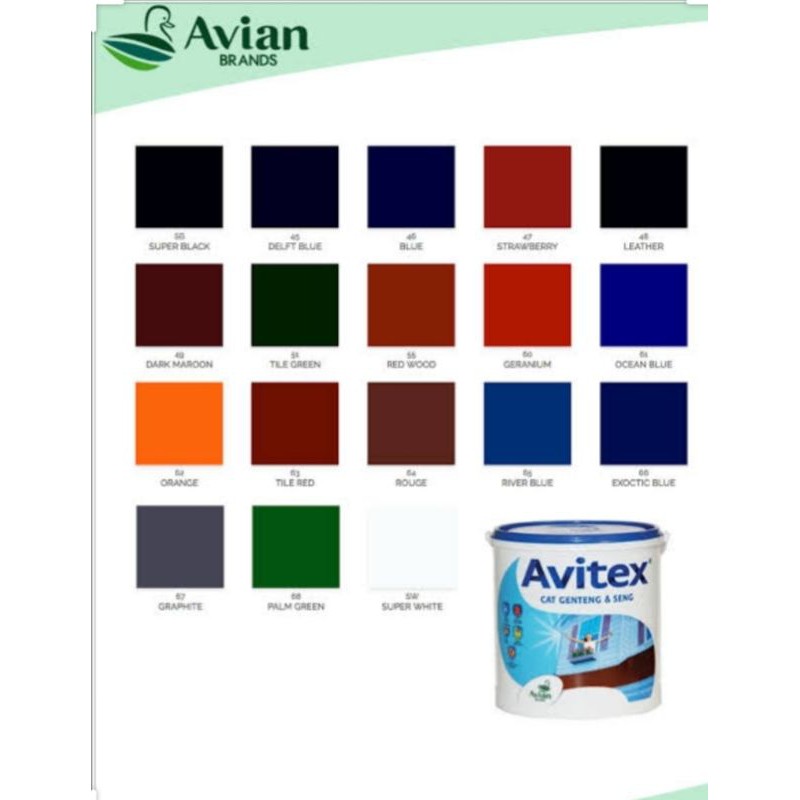 avitex cat genteng 4 kg