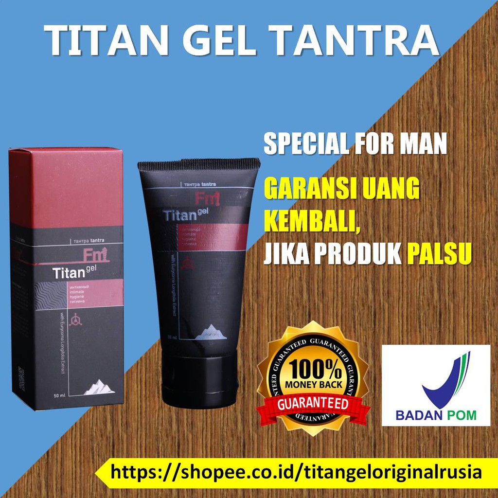 Titan Gel Titan Gel Original Pembesar Penis Pria obat kuat sex pria obat kuat pria Asli Permanen