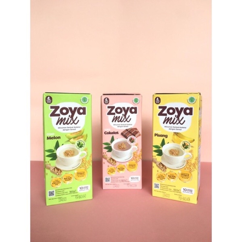 

Zoya Mix Minuman Serbuk Kedelai Dengan Sereal