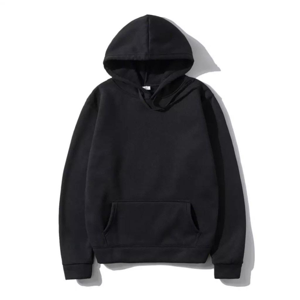 Sweater Hoodie Polos Pria Wanita Premium Distro Bisa COD