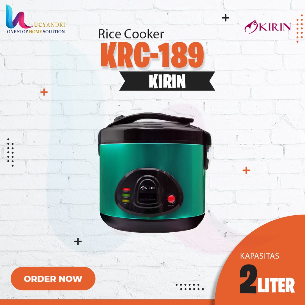 Kirin Rice Cooker KRC-189 / KRC189 / KRC 189 Rice cooker Original