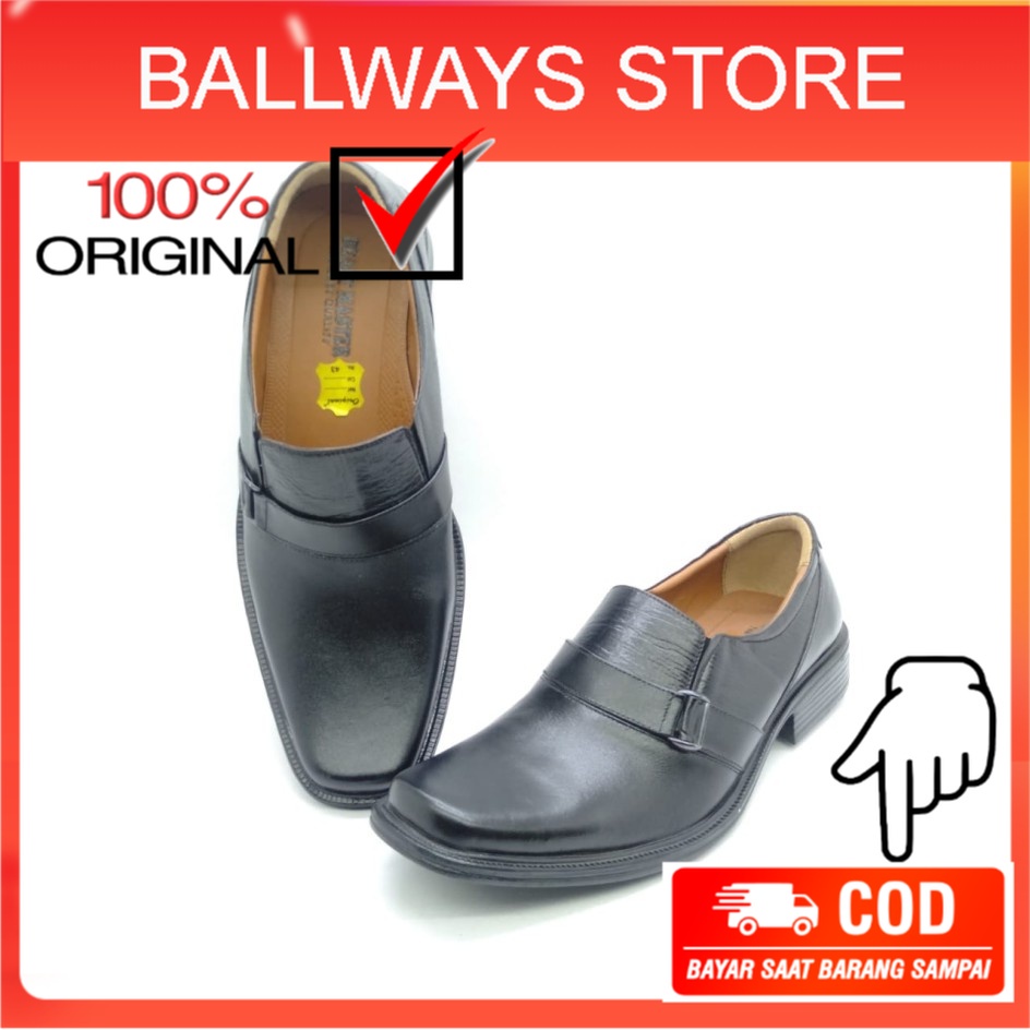 Sepatu Kulit BEAST MASTER ZN 20 KEKINIAN MURAH ORIGINAL - Sepatu Spatu Shoes Sandal / Sendal / Selop