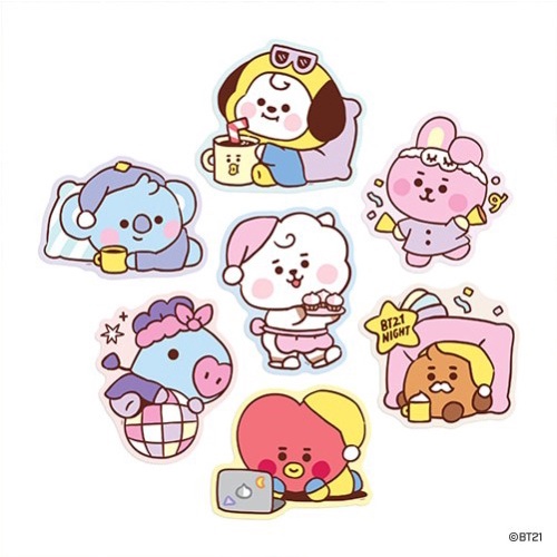 [READY] bt21 baby official party jelly candy mousepad mouse pad