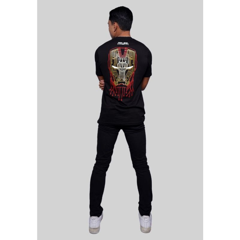 Kaos Azura Superheroes Iron Man Street Style N Genks