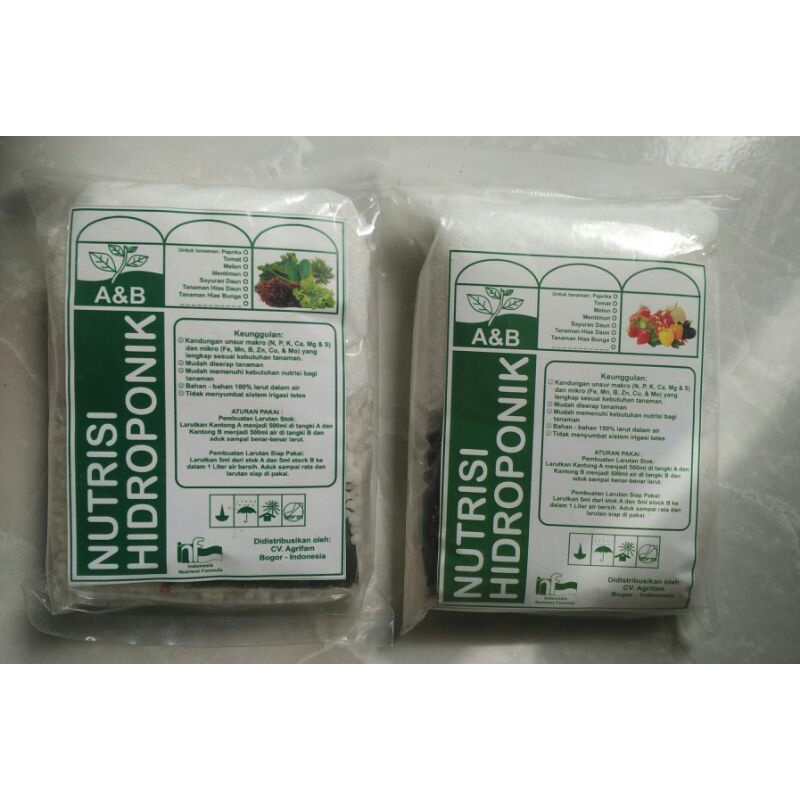 NUTRISI HIDROPONIK AB