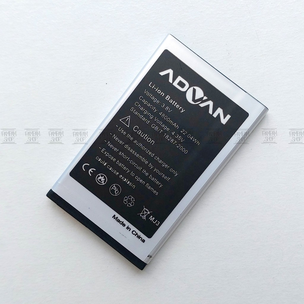 Baterai Advan Vandroid R3D Original OEM Batrai Battery HP Advance R3 D