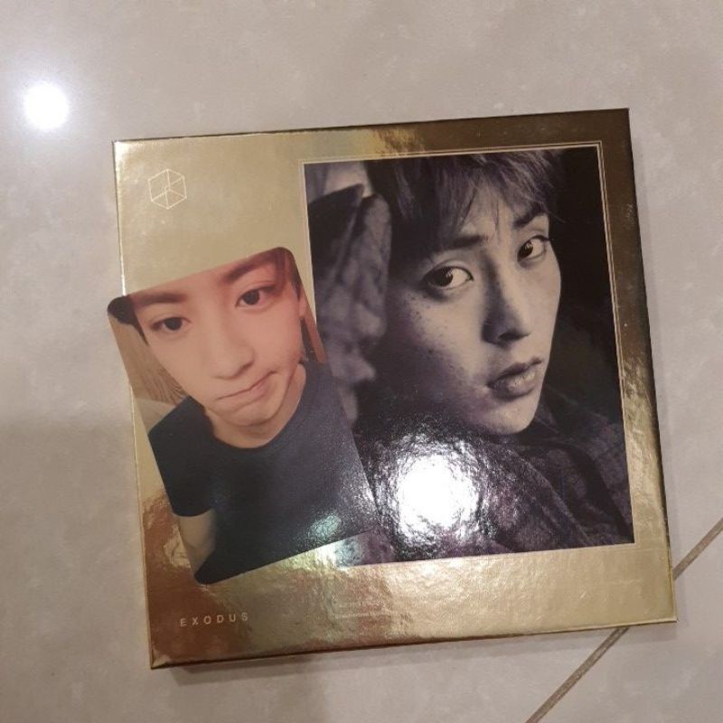 EXO EXODUS ALBUM UNSEALED XIUMIN COVER CHANYEOL PC