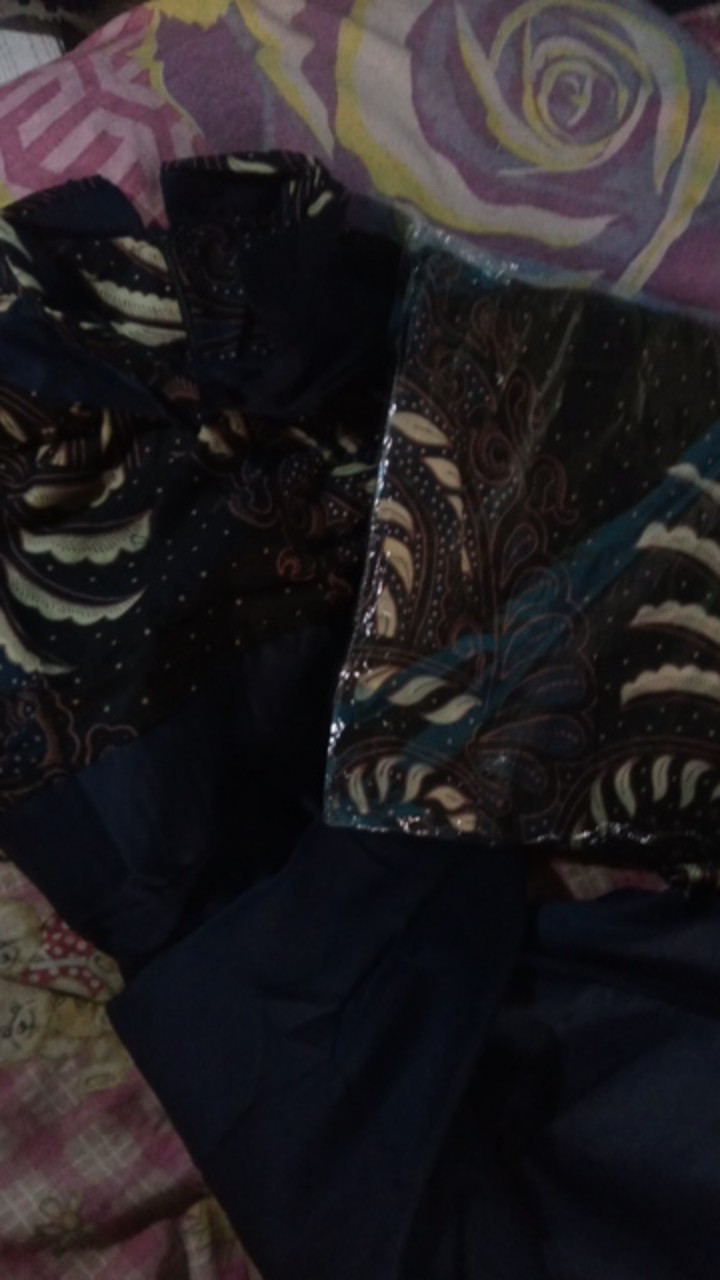 Shopashop Solo Batik Couple Fandita Gamis & Kemeja Pendek