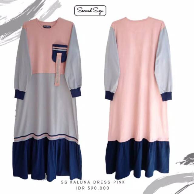 Gamis Casual Second Sign Kaluna Dress