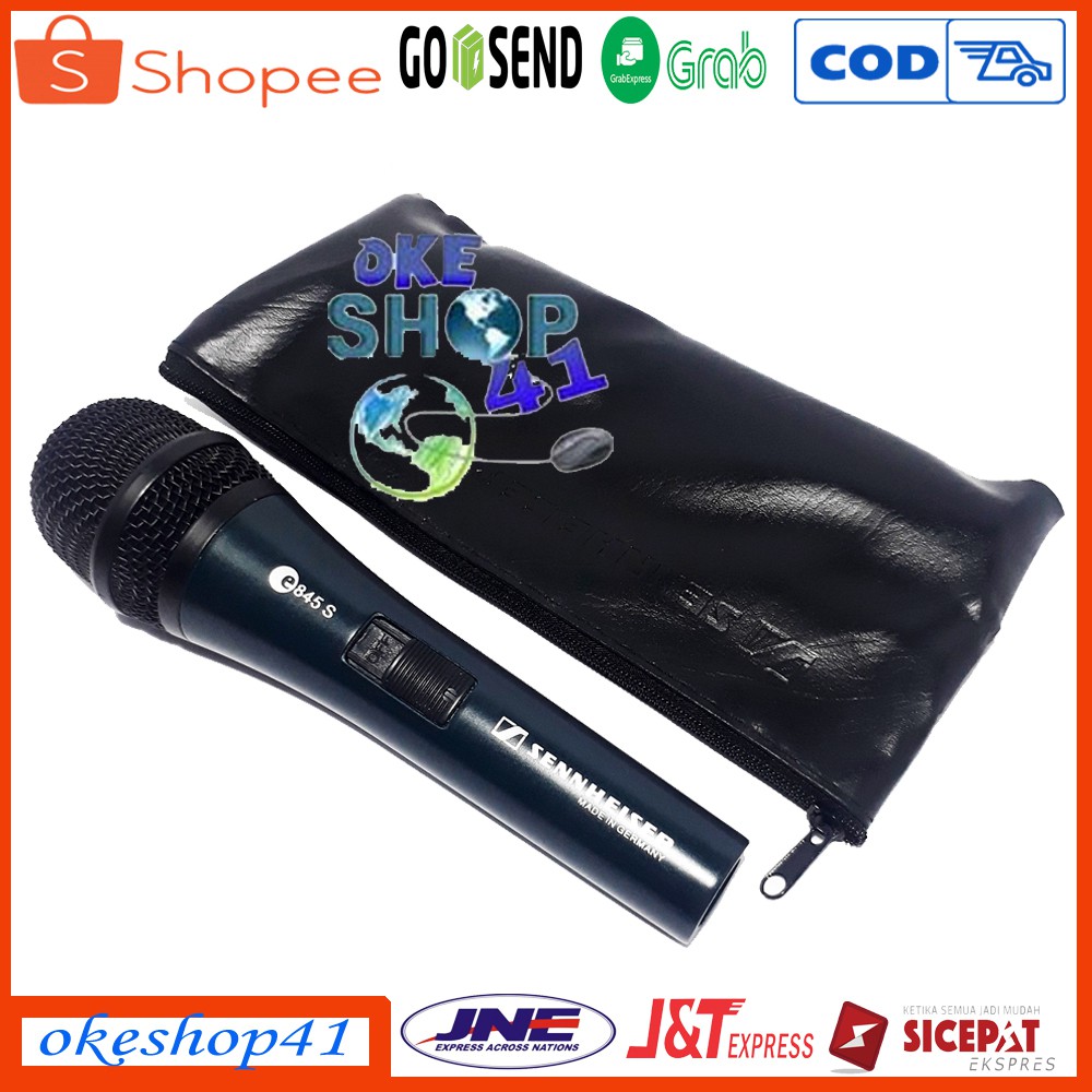 Sennheiser E-845S Microphone Karaoke Kabel Mikrofon Mic Vocal