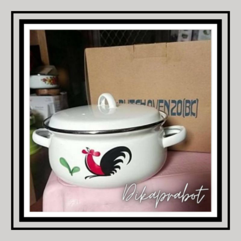 Panci Ayam Jago Double Metal Sauce Pot Kedaung 18 cm