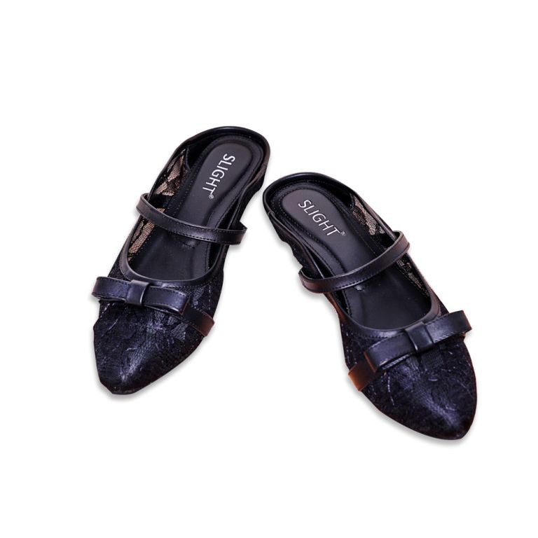 

SLIGHT Sepatu Sandal Celia Hitam