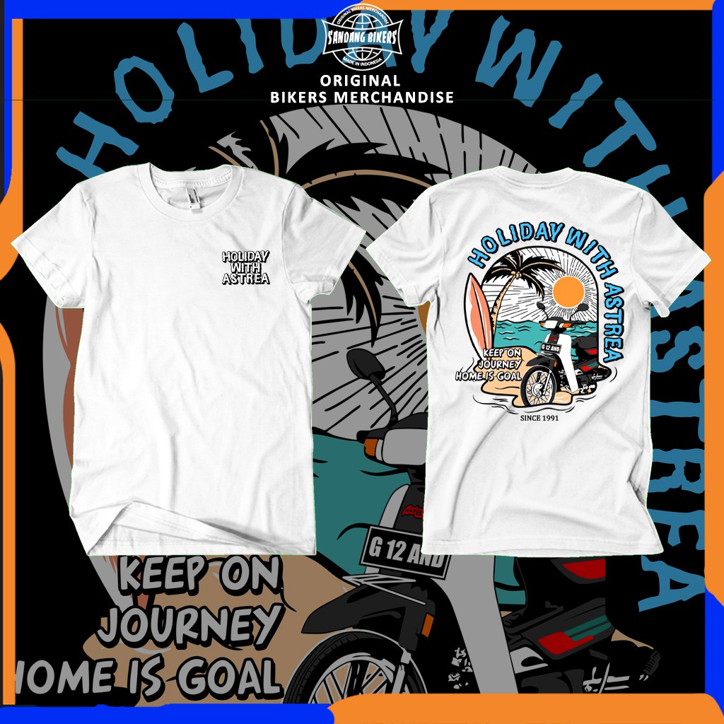 BAJU KAOS MOTOR ASTREA GRAND PRIMA LEGENDA keranjang astrea grand honda gank  distro murah holiiday