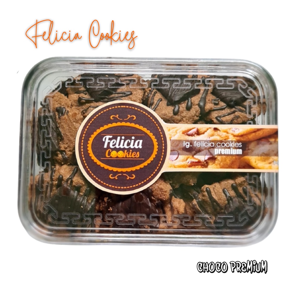 

Kue Coklat Premium Felicia Cookies Renyah
