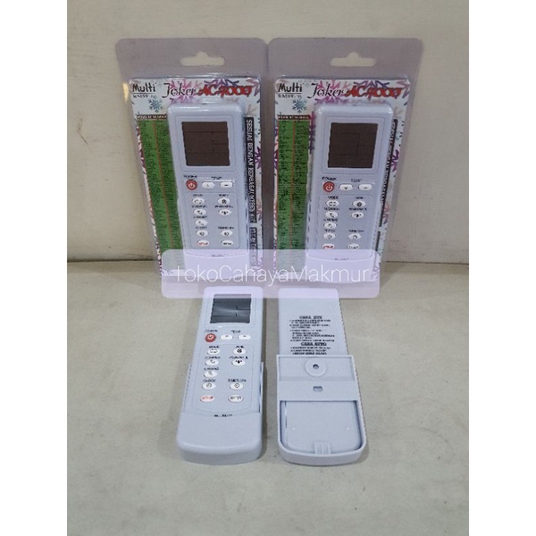 Remot Remote AC Multi Universal Semua Merek Serbaguna Joker 6000 7000