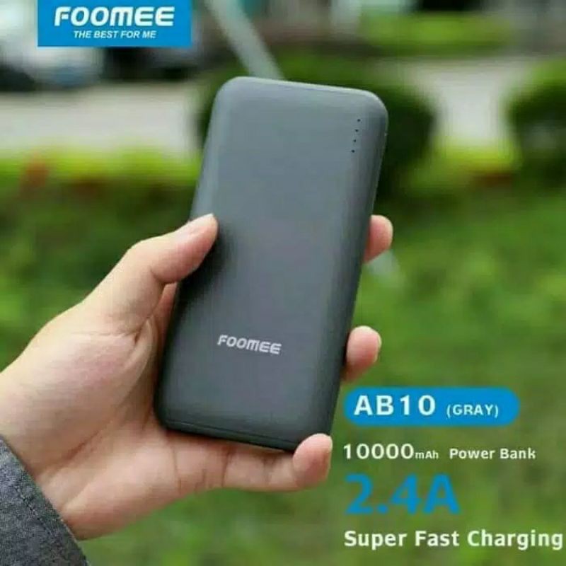 Powerbank ORIGINAL Foomee 10.000 mAh Fast Charging / Power Bank FOOMEE AB10 10000 mAh