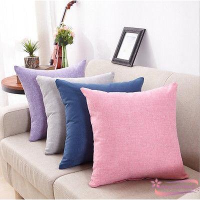 Aydaca Sarung Bantal Sofa Bahan Katun Lembut untuk 