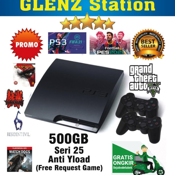 [Game/Console] Ps3 Slim Cfw 120Gb-500Gb Full Game