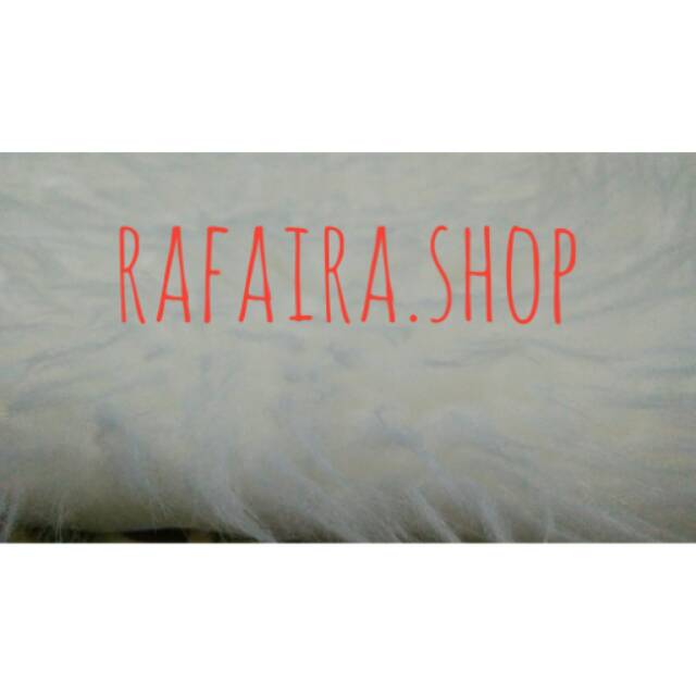 Free ongkir Karpet/kain bulu korea Putih 200x130cm