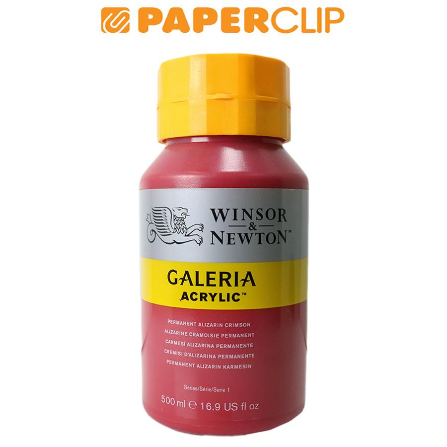 

CAT ACRYLIC WINSOR&NEWTON GALERIA 500ML 2150466GAC PRMNENT ALZRN CRMSN