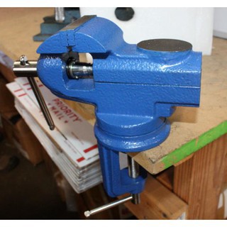 catok meja ragum putar 2" table vise dove tail mini