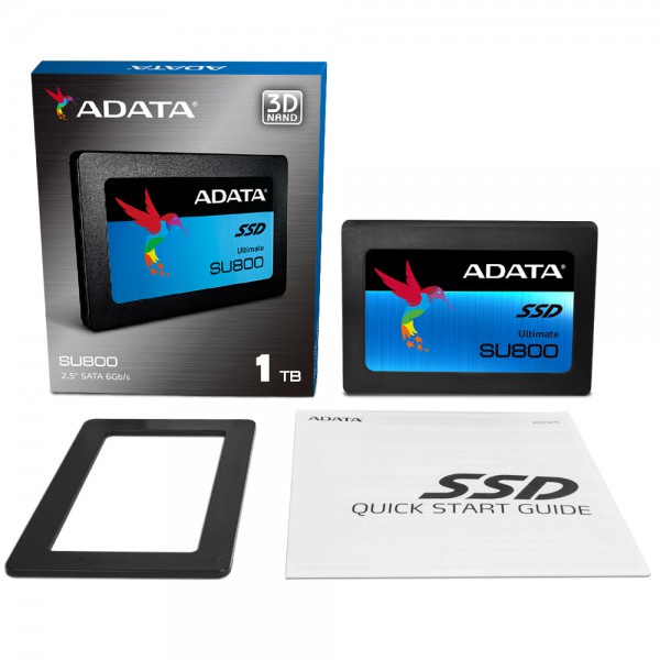 Paket SSD &amp; CADDY SU800 1TB 2.5&quot; SATA III R560/520Mbs ADATA