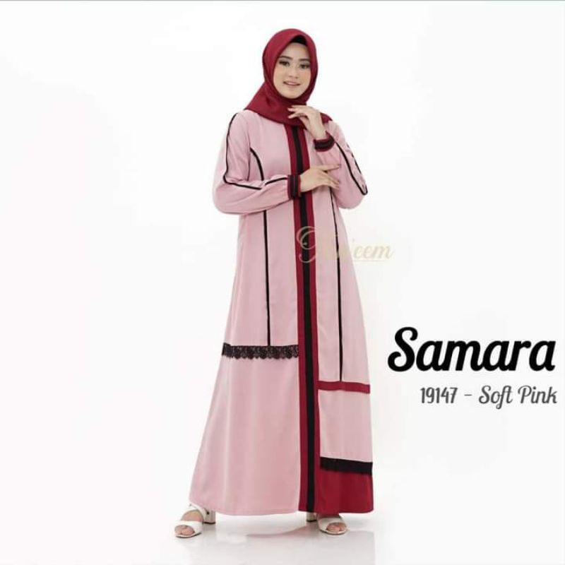 Gamis Samara dress Kode 19147 ori original Taneem