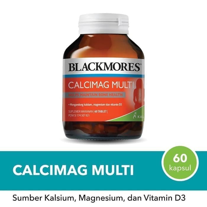 Blackmores Calcimag Multi BPOM Kalbe (Kalsium Obat Tulang) - 60 tablet