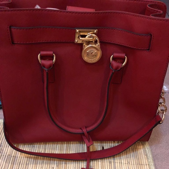 Preloved mk hamilton large red