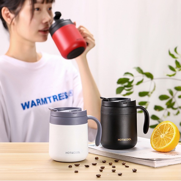 Termos Kopi Hot &amp; Cool Double Wall Stainless Steel Tumbler Cup Premium