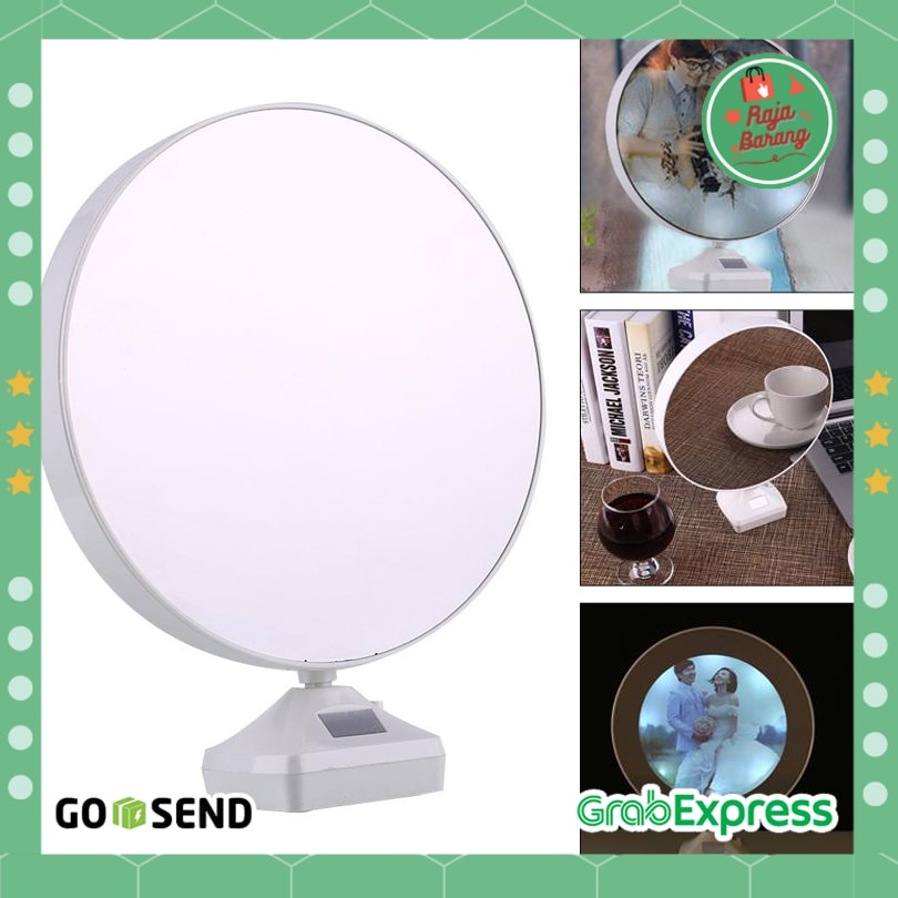 Voraca - Cermin Magic dengan Foto Frame - Putih