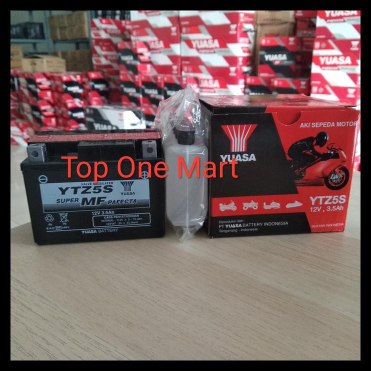 PROMO AKI MOTOR YUASA YTZ5S AKI KERING YUASA YTZ5S