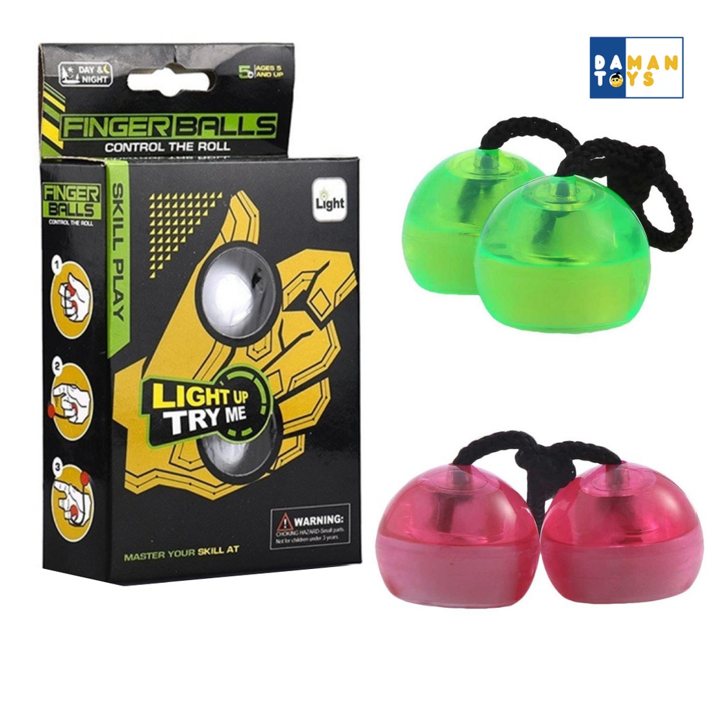 Jual LED Fidger Finger Balls, Yoyo Ball 